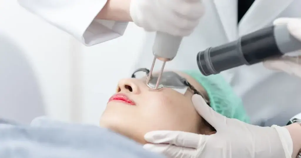 A Women Receiving PicoSure® Laser Treatment in Orlando FL