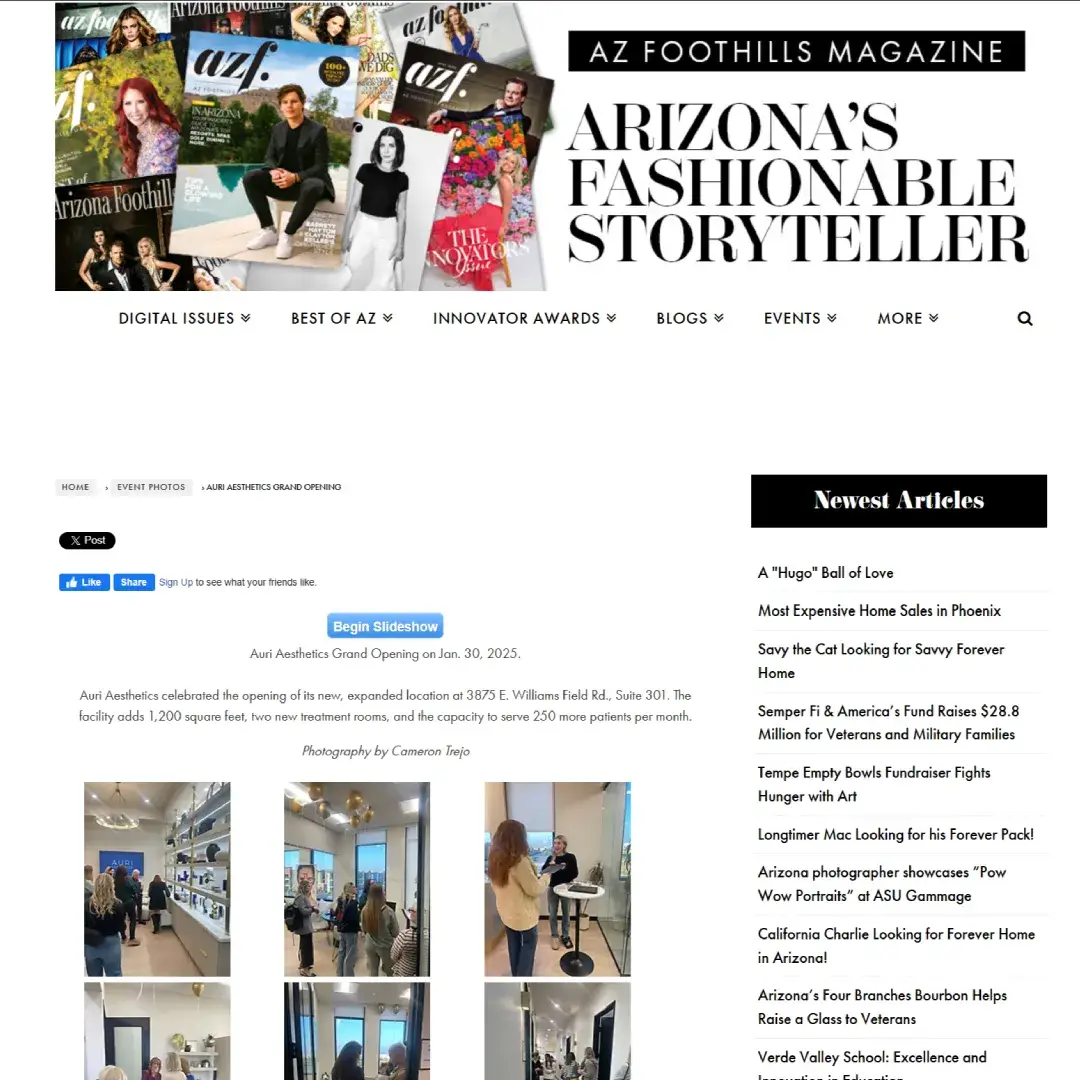 AZ FOOTHILLS MAGAZINE